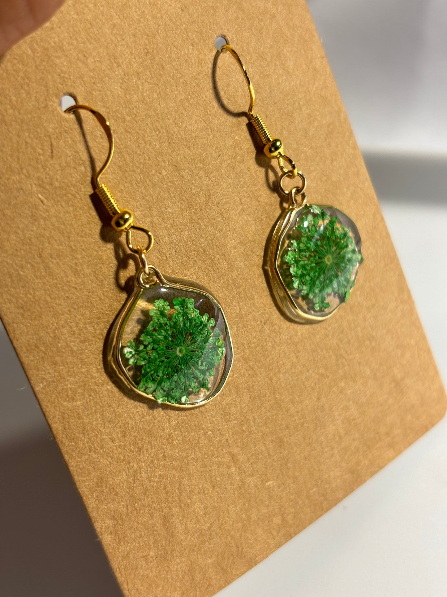 Evergreen Droplet - Earrings